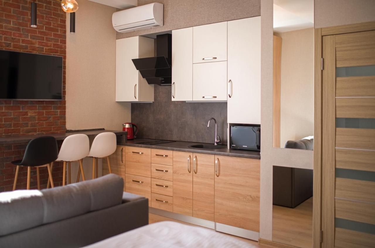 Modern Apartmetns In Town Center Poltava Buitenkant foto